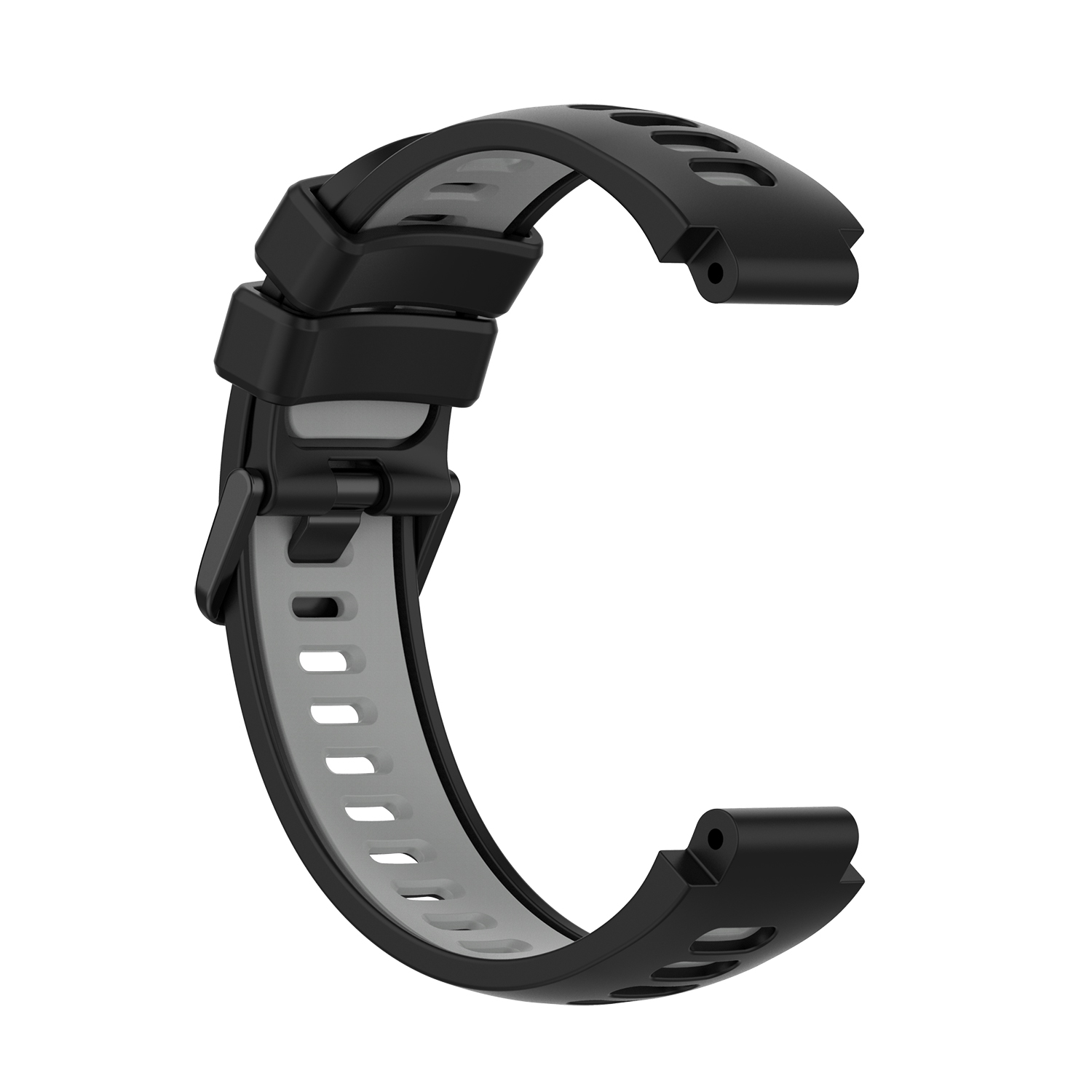 Para Garmin Forerunner 220 230 235 620 630 735XT correa de silicona accesorios de reloj: Black Yellow