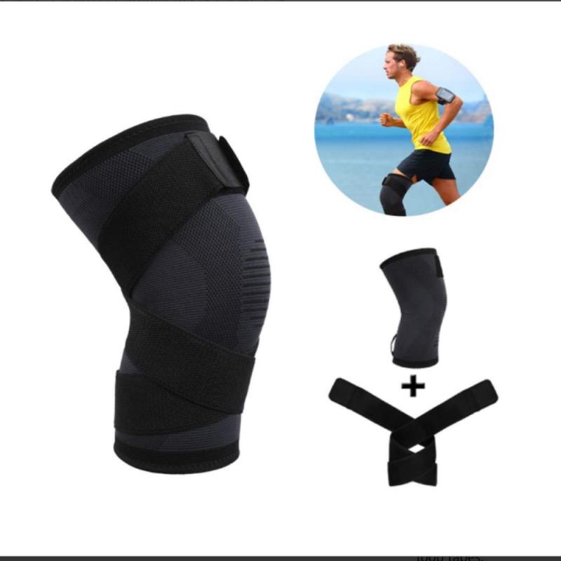 1PCS Knie Pad Unterstützung Professionelle Schutz Sport Knie Pad Atmungsaktiv Bandage Knie Brace Basketball Tennis Radfahren