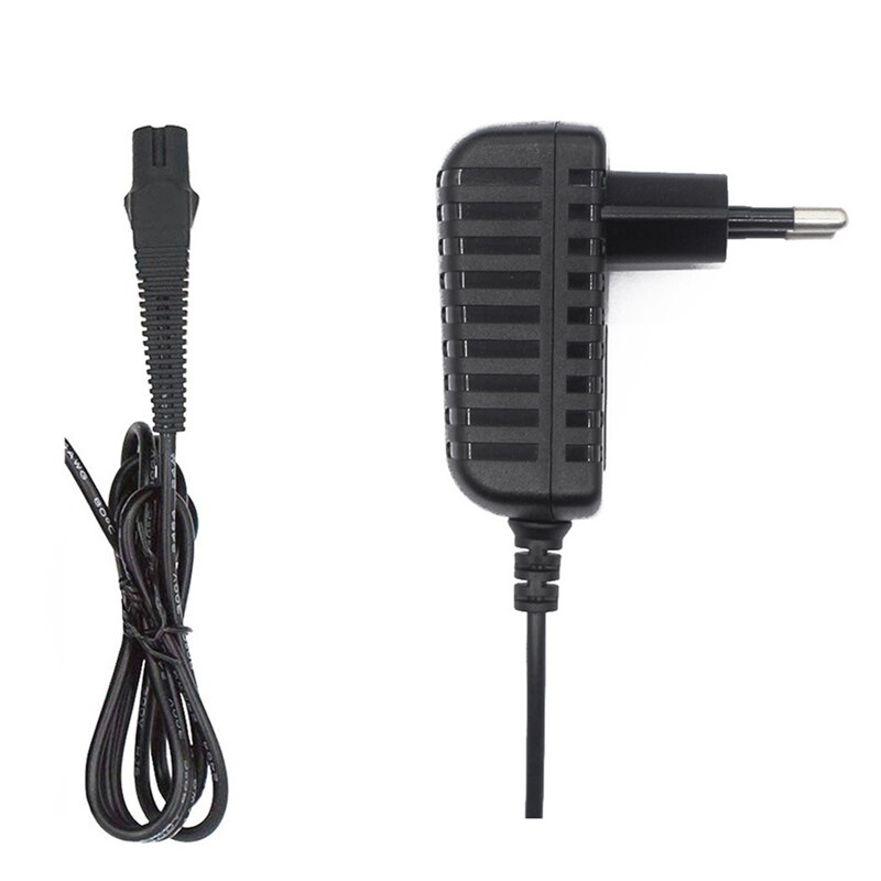 12v strømforsyning ladeledning erstatning elektrisk barbermaskin barbermaskin lader for braun skjeggtrimmer serie  z20 z30 z4 for modell 38