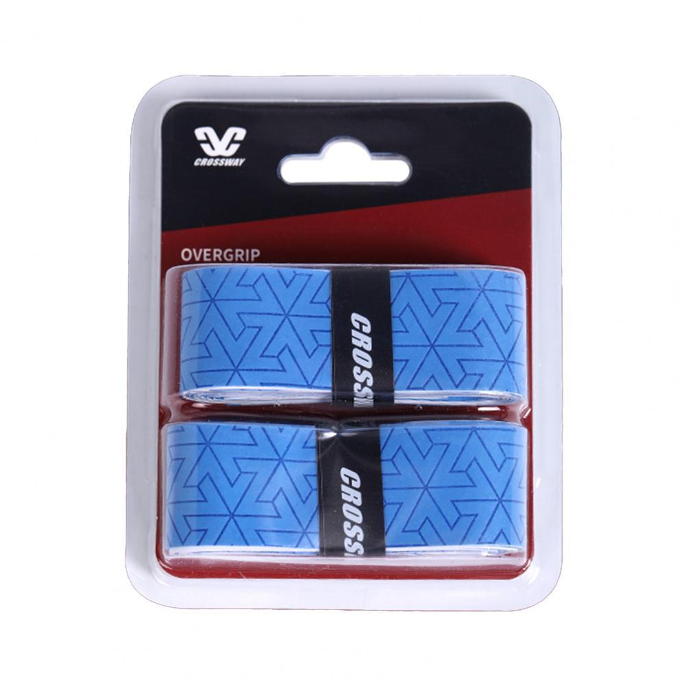 Racket Grip Cover Wear-resistant Racket Grip Band Faux Leather Practical Ergonomic Racket Handle Grip Tape:  Blue
