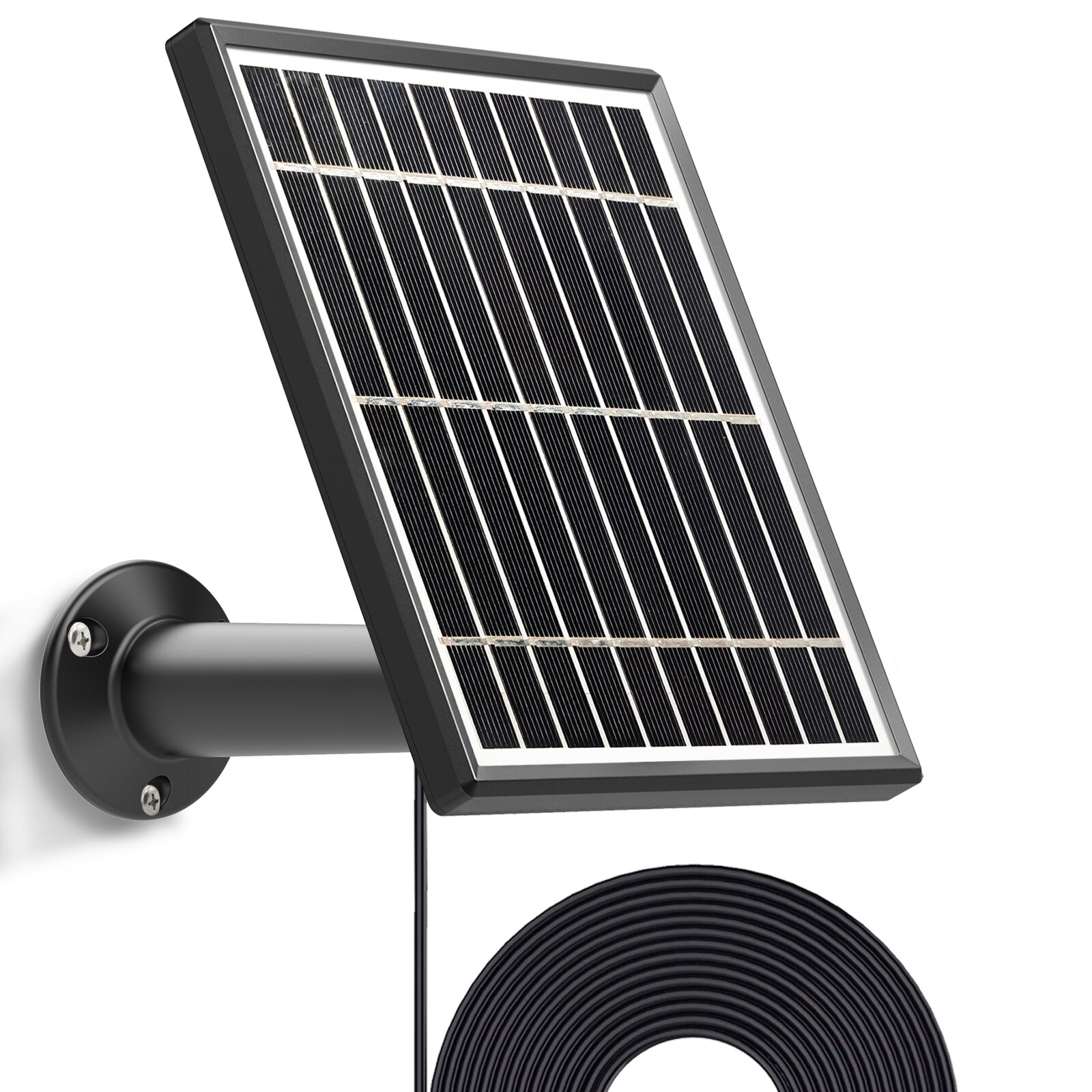 Panel Solar para batería Ring Stick Up Cam, salida de 3,5 W, soporte de aleación de aluminio