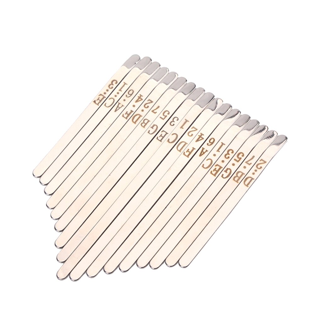 Kalimba 17-Key Note DIY Thumb Piano Key Lettering Parts Kalimba Accessory