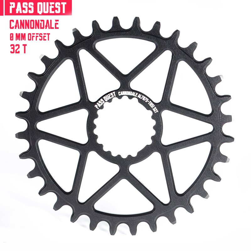 Pass Quest For CANNONDALE si ss 0mm Offset Bike Chainwheel 28T 30T 32T 34T 36T 38T 40T Bike Chainrings mtb parts: 32