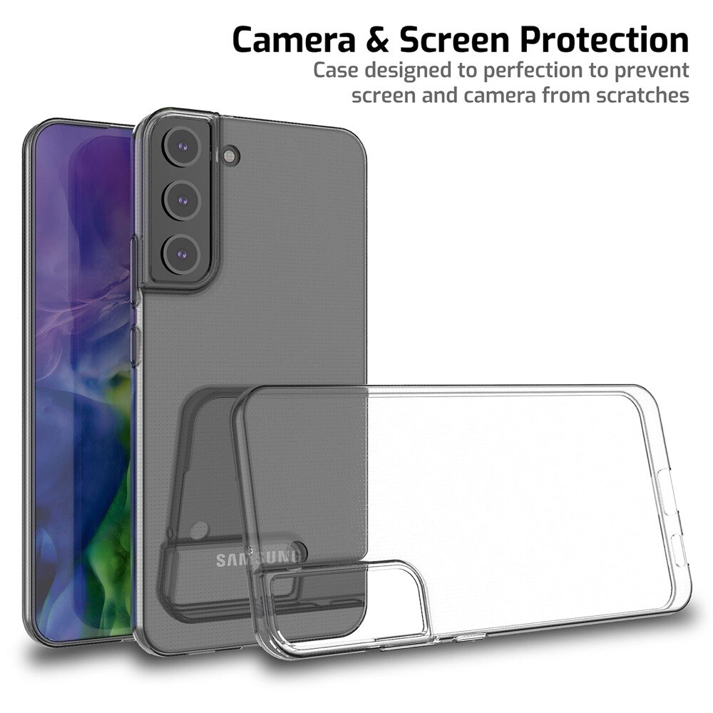 Coque de protection en Silicone pour Samsung Galaxy S22 / Plus / Ultra 5G, étui 2022 Transparent pour Galaxy S21 FE