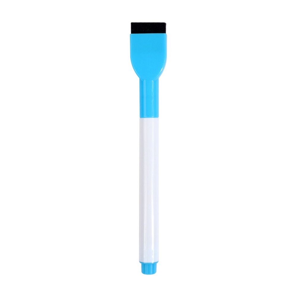 Portable Colorful Whiteboard Marker Magneticless Waterborne Brush Water Color Pens Erasable Multifunction Marker Pen Fridge: Light Grey