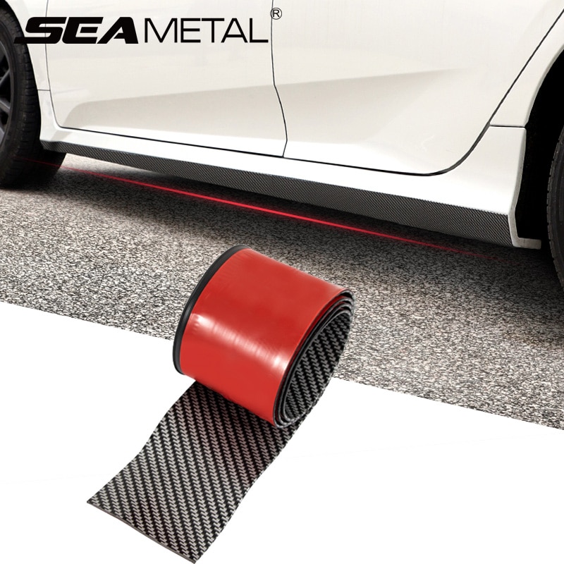 Auto Sticker 5D Koolstofvezel Auto Protector Sticker Voor Anti Scratch Auto Vinyl Voertuig Body Deur Rand Kofferbak Film Auto producten