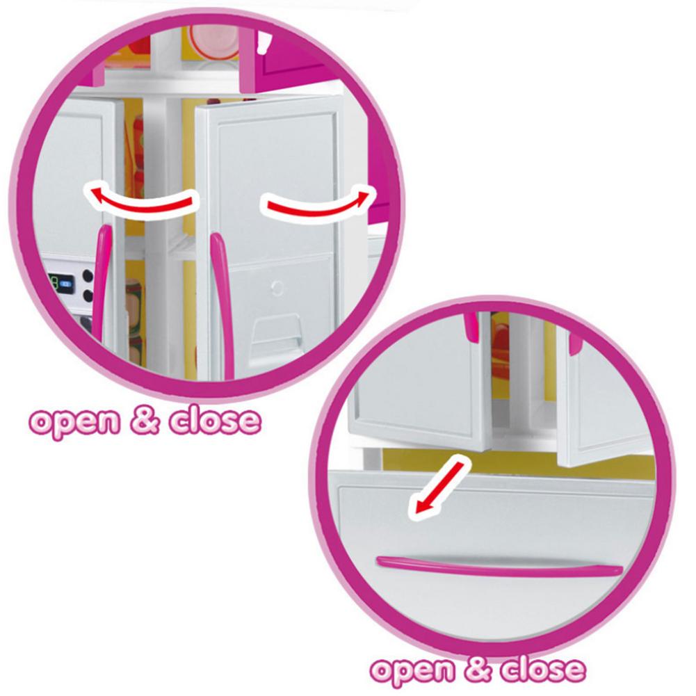 Diy Leuke Speelhuis Set Fun Kluis Mini Keuken Speelgoed Abs Milieuvriendelijke Beschermende Niet-toxisch Voor Kinderen Over 3 Jaar Oud