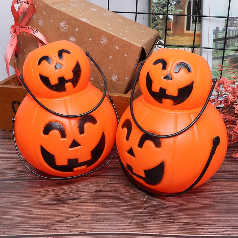 Halloween gresskar godteri holder bøtte kurv bøtte fest dekor