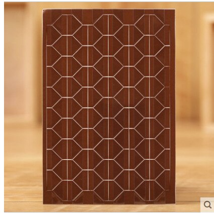 PVC Stickers DIY Photo Albums Frame Corner Paste Manual Photo Album Picture Decoration Accessories: coffee