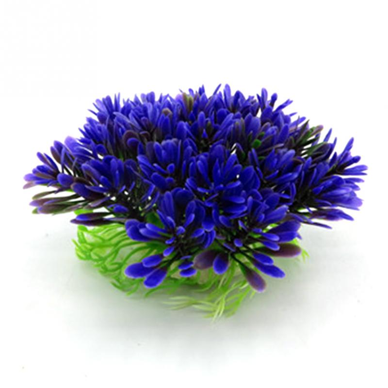 Soft Purple Aquarium Underwater Water Plant Fish Tank Water Plants For Home Decoration: Default Title