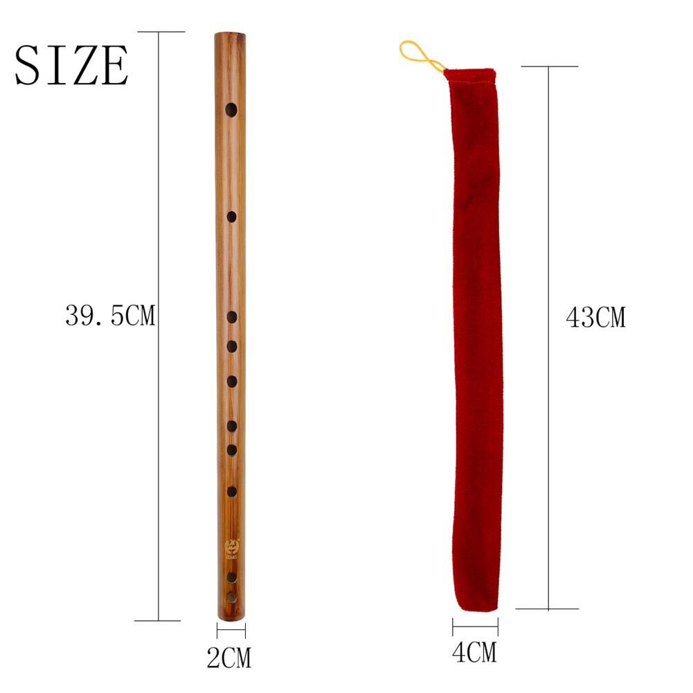 Chinese Bamboo Flute piccolo Educational Learning Activities For Kids Children Bamboo Flute: F-flat