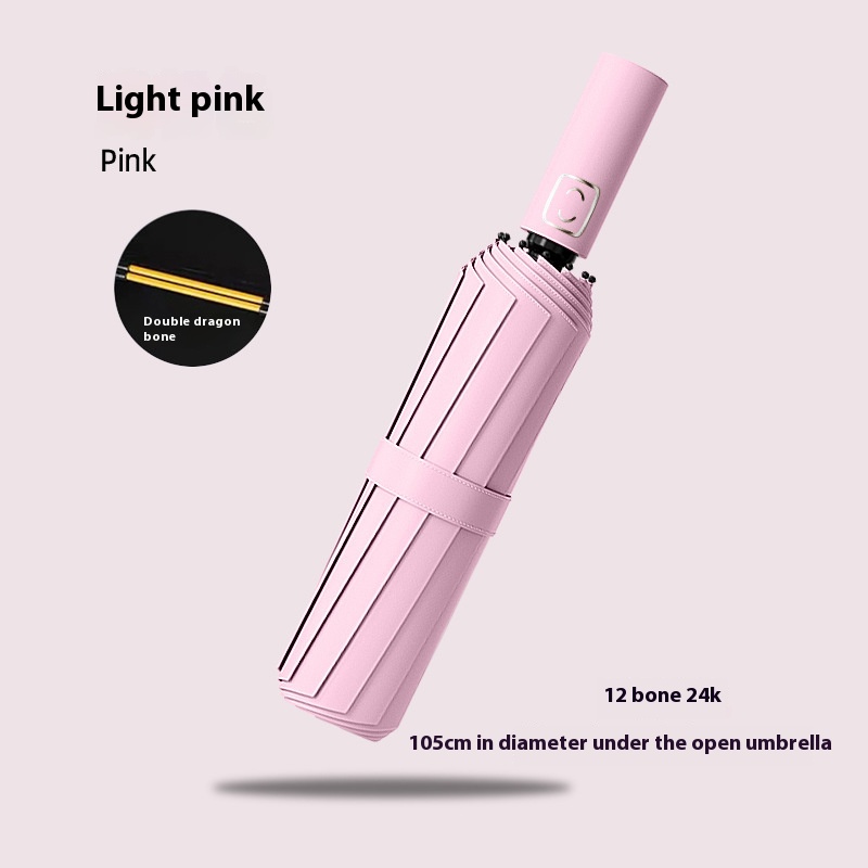 Paraguas UPF50+ a prueba de viento para mujeres/hombres, sombrilla con protección UV automática, paraguas compactos y resistentes para viajes de negocios, resistentes al viento: YELLOW
