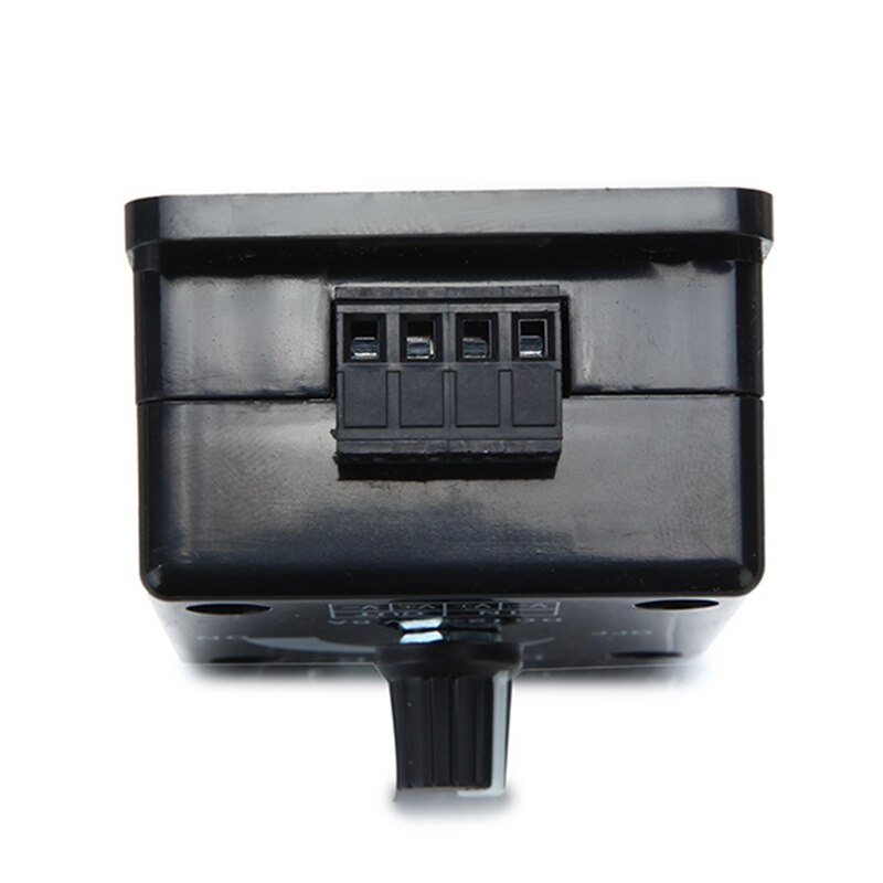 Black LED Dimmer Switch DC 12V-24V 8A Adjustable Brightness Lamp Bulb Strip Driver Single Color Light Power Supply Controller