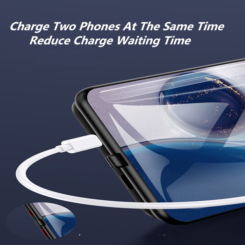 6000MAH Batterie Ladegerät Fällen Für Oneplus 7 T Profi Energie Bank fallen Ladung fallen Für Oneplus 7 T Batterie Energie fallen Capa