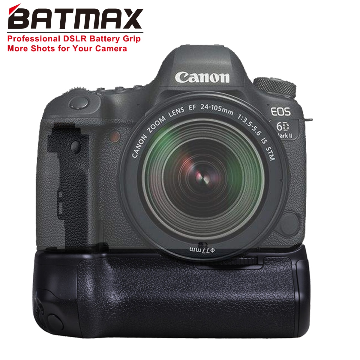 Batmax BG-E21 batteria presa + senza fili Rilascio di Otturatore A Distanza per canone EOS 6D marchio II, professionale Batteria Verticale presa titolare