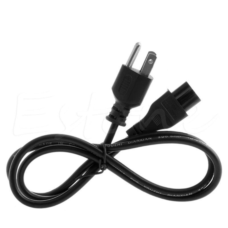 Pruim Plug Power Cord US/UK Plug 3-Pin AC Power Cord Kabel Voor Dell Laptop Lenovo ThinkPad IBM