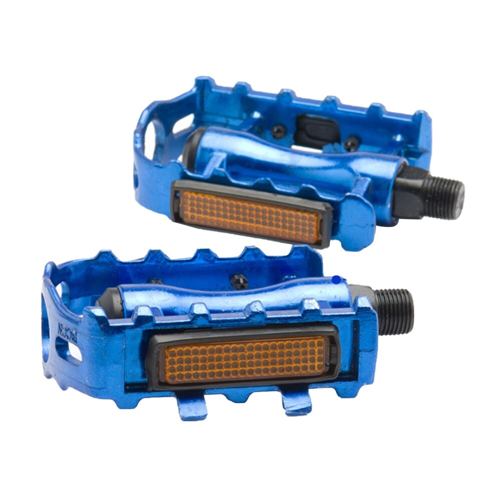 1 Pair Aluminum Alloy Bike Pedal for Fixed Gear Mountain Bike: Blue