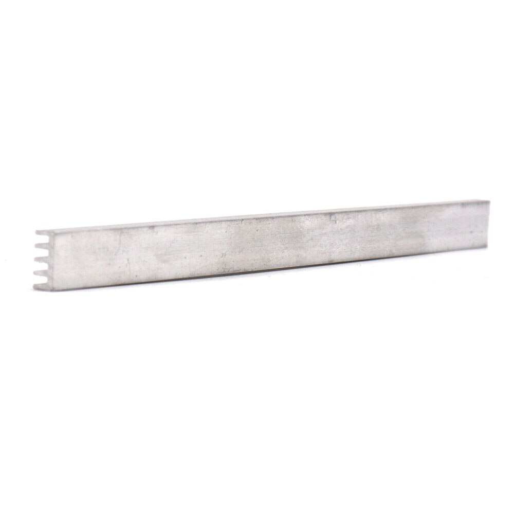 Disipador de calor de tira de aluminio, barra de luz LED COB radiador para, lámpara de disipador térmico de 15cm, 150mm, tiras de placa de refrigeración, 3 uds., 150x11x5mm