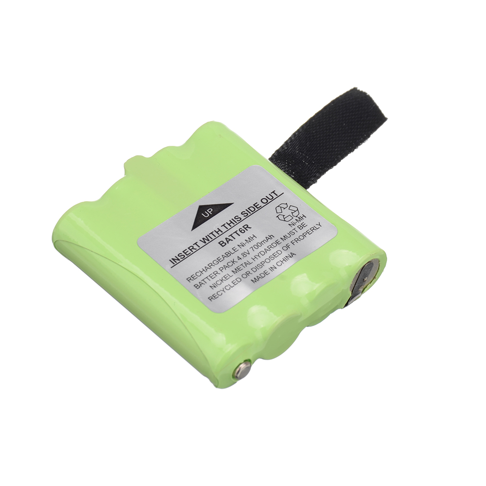 4.8V 700MAH NI-MH rechargeable Battery Pack for Midland BATT6R BATT-6R Radio battery Pack 2PCS