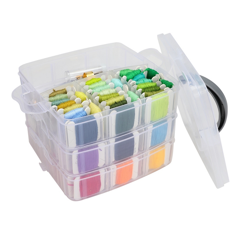 Cross stitch thread embroidery thread-embroidery thread set around the thread board 150 colors