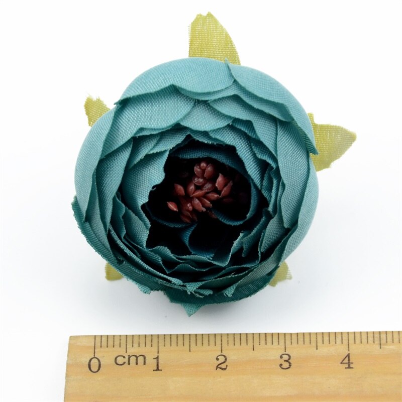 30 st 3.5cm mini konstgjorda rosknoppar snittblomma huvud bröllop juldekoration gör det själv sreath hantverk blommor tillbehör
