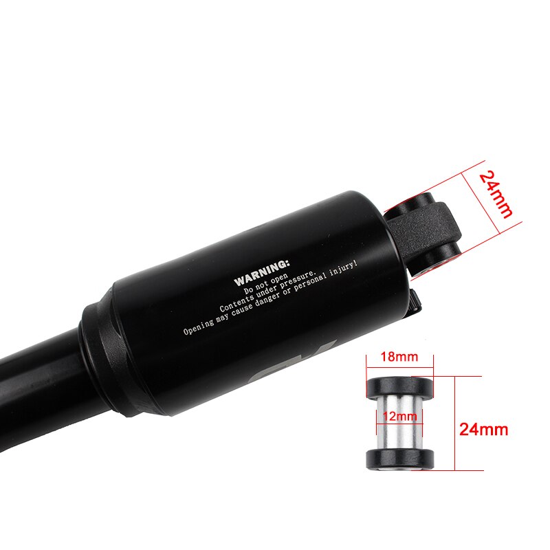 Ks A5-RR1 Dual Solo Air Rear Shock Ks A5 Re Dubbele Enkele Luchtkamer Druk Berg Achter Schokdemper 125mm 150Mm 165Mm
