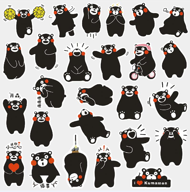 Moon Star Stickers Cute painting Diary Decoration Label Paper Stickers Pack DIY Stickers school supplies escolar: xiong