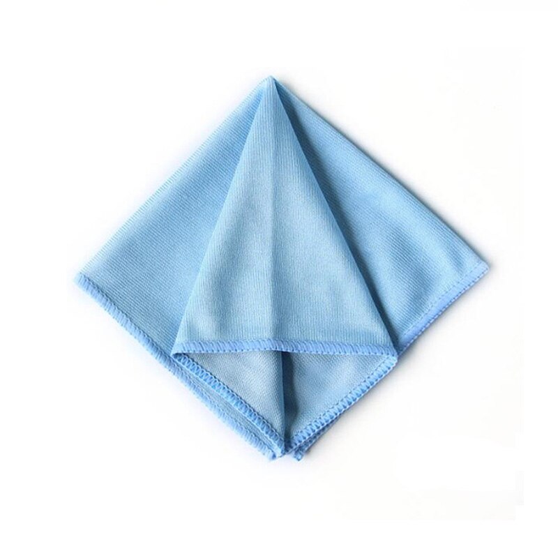 Car Microfiber Glass Cleaning Cloth Towel Polishing Shine Cloth Window Windshield Cloth 12"x12": Default Title