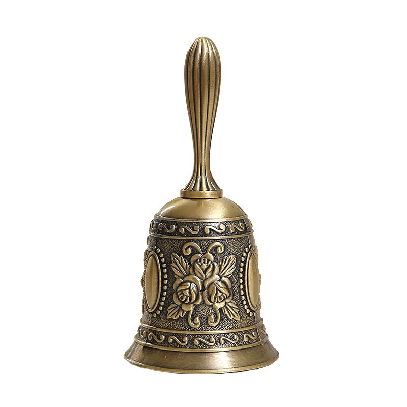 Multifunctional Hand Bell Call Bell Musical Instrument for Home School Church Restaurants