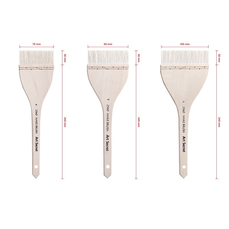 Nicpro Fan Paint Borstels 10 STKS Kunstenaar Schilderen Borstel Set Zachte Anti-Shedding Nylon Haar Hout Korte Handvat voor Acryl Aquarel Olieverf
