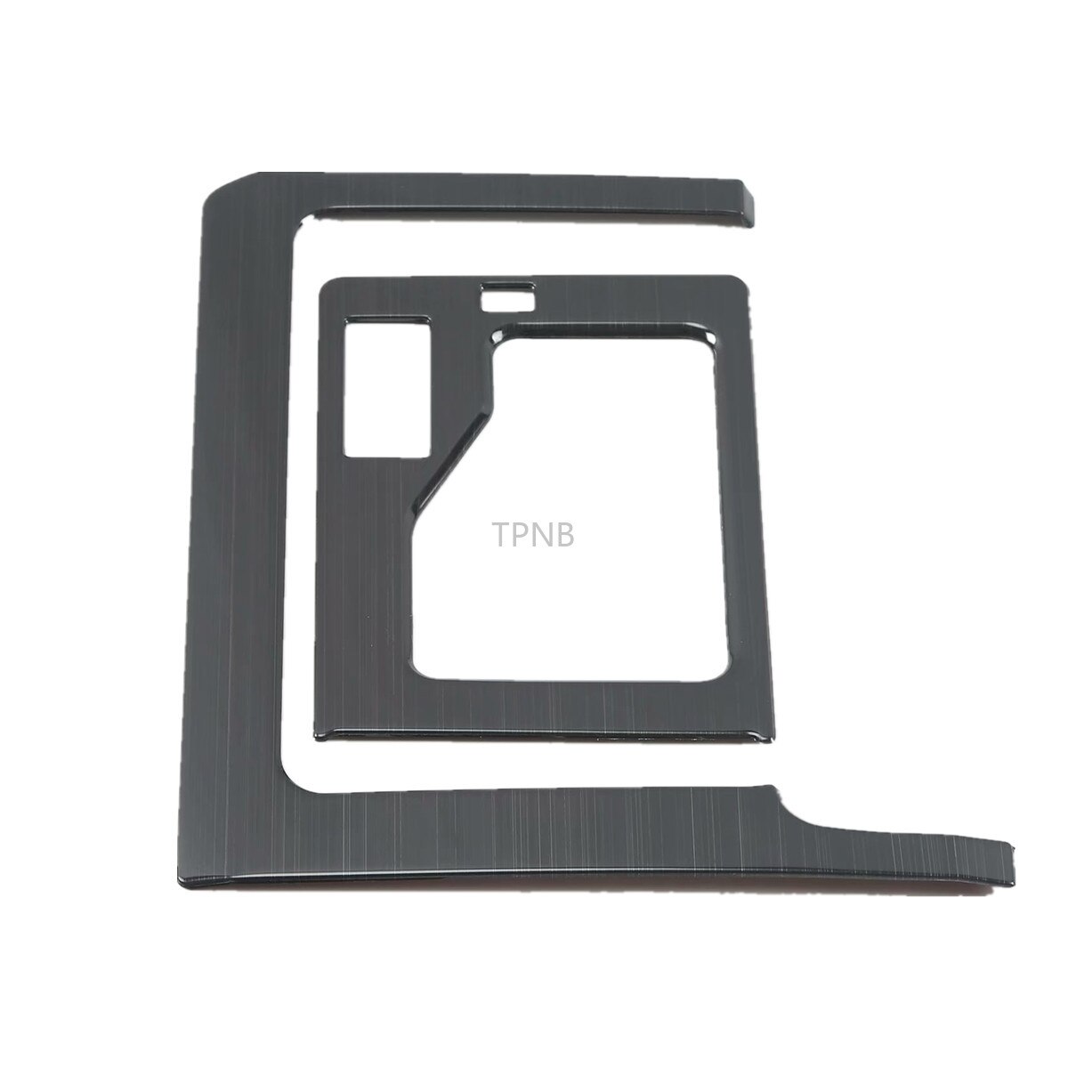 For Toyota Land Cruiser Prado 150 20182019 Stainless Steel Gear and USB Charging Socket Trim Cover Car Accessories