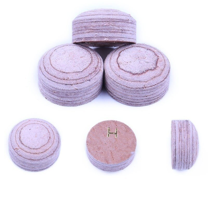 Fox Smiling 10/11/13mm Billiard Pool Cue Tips M Hardness Billiard Snooker Cue Stick Tip Billiard Cue Accessories