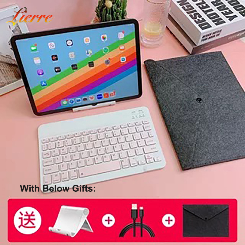 LierreRoom Bluetooth-compatible Keyboard For Apple iPad Xiaomi Samsung Huawei Phone Tablet Wireless Keyboard For Android Windows: B2