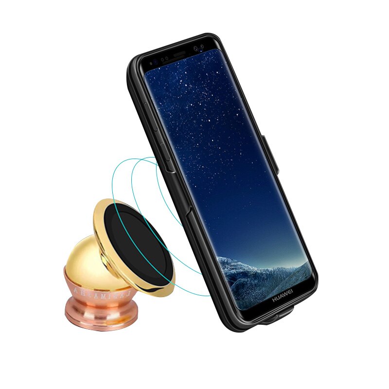 Funda de carga de batería para Samsung Galaxy S8, S9 Plus, A8 Plus, cargador de batería, paquete de respaldo, funda de Banco de energía para S 8 S 9 A 8