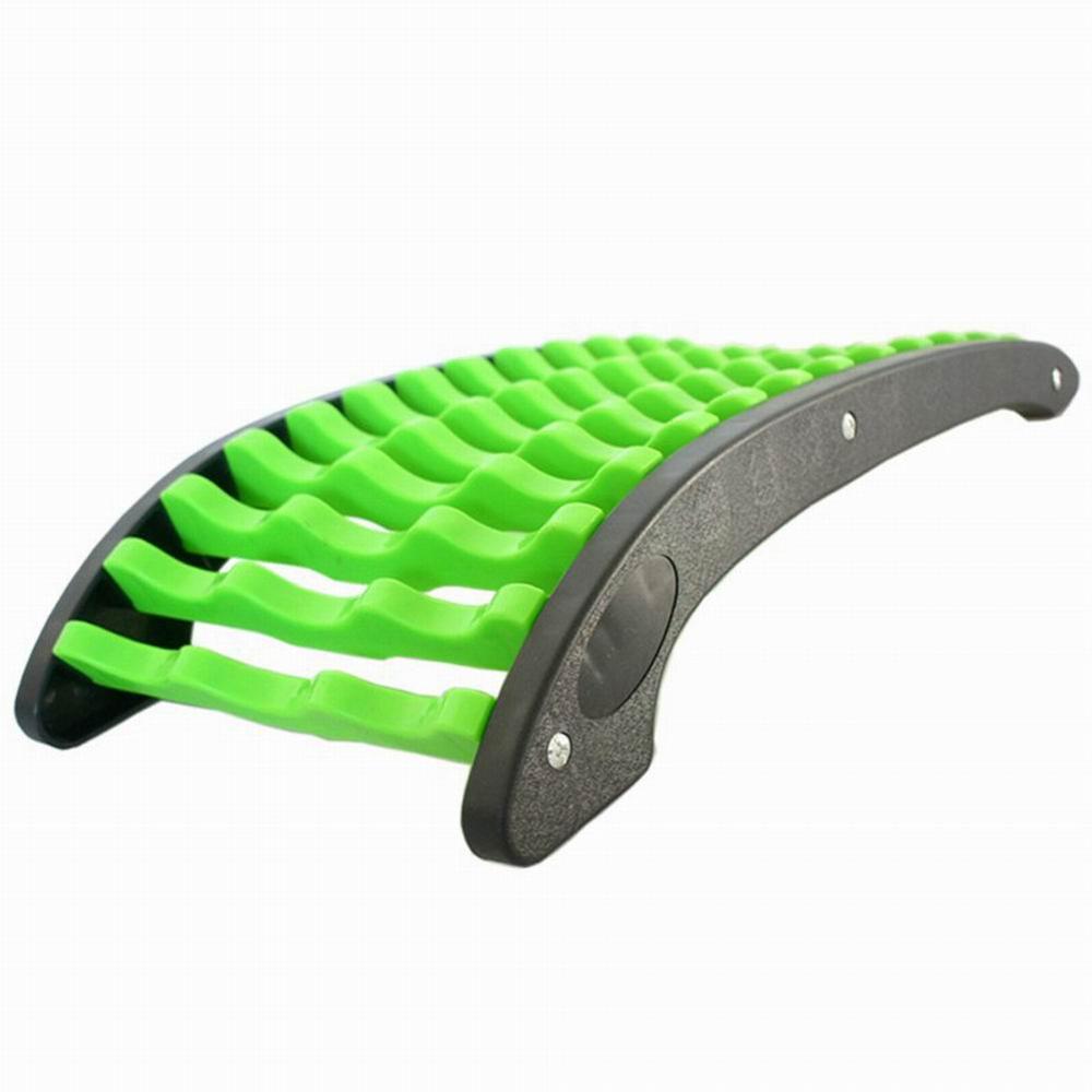Back Stretcher Lower and Upper Back Support Pain Relief Lumbar Support Stretcher for Home Office Exercise Fitness Workout