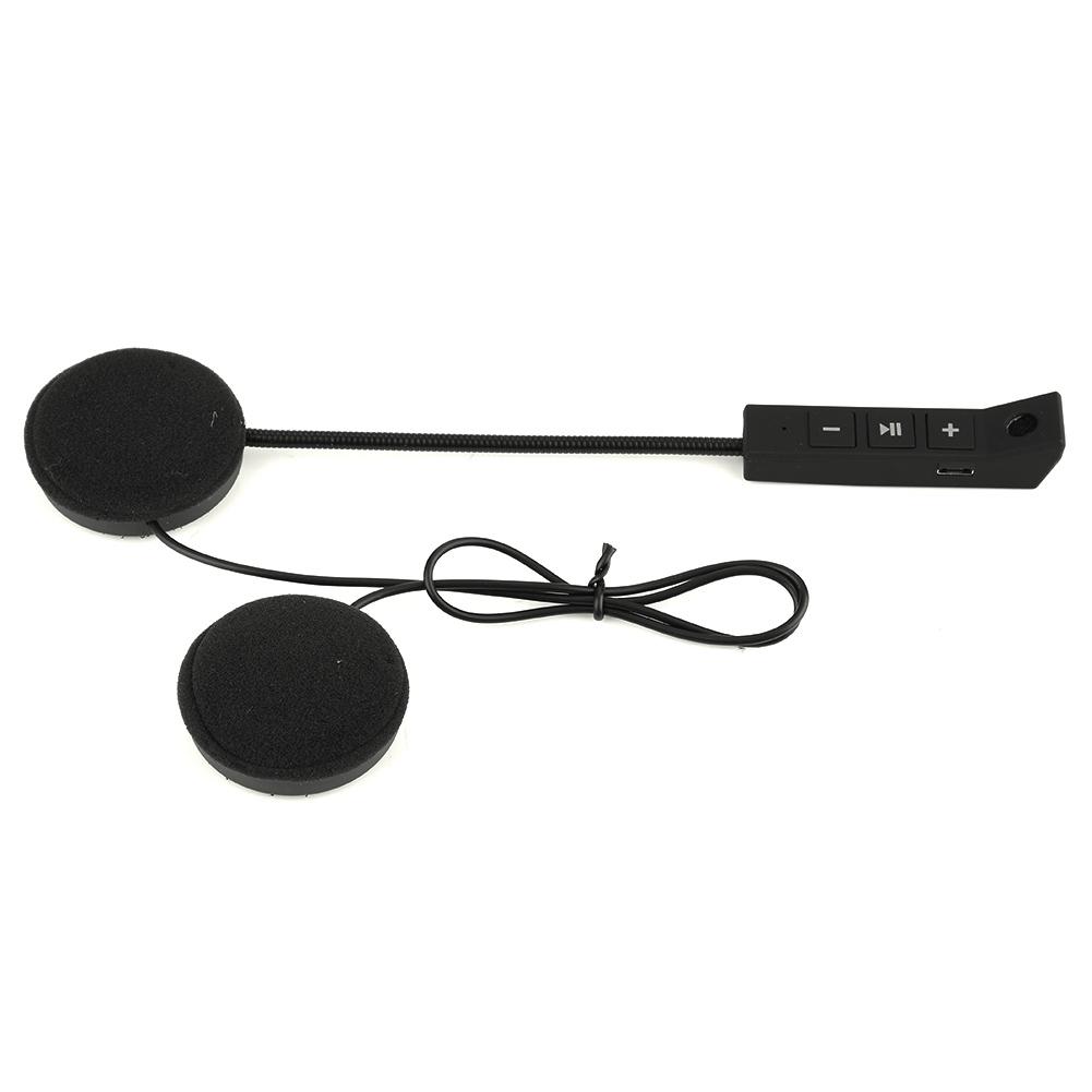 Intercomunicador bluetooth para motocicleta 1 Paar Motorrad Helm BT Headset Kopfhörer Lautsprecher Unterstützung Freisprechen