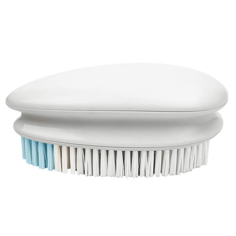 Multi-function Brush Handle Boot Cleaner Portable Shoe Cleaning Kit Laundry Tool Home Floor Brushes Shoe Cleaning Care Brush: White Laundry Brush