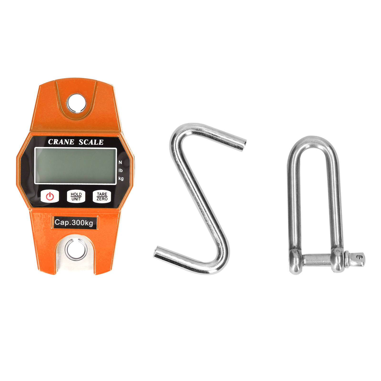 Mini LCD Digital 300kg portátil Industrial electrónico pesado gancho de peso grúa báscula colgante