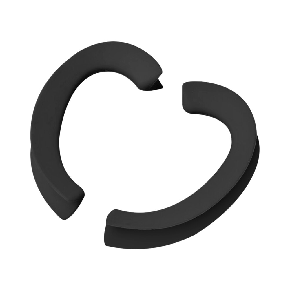 1 par silikon ansiktsmaske ørekroker deksel justerbar ørestropp myk gjenbrukbar sklisikker hørselsvern grep tilbehør: F