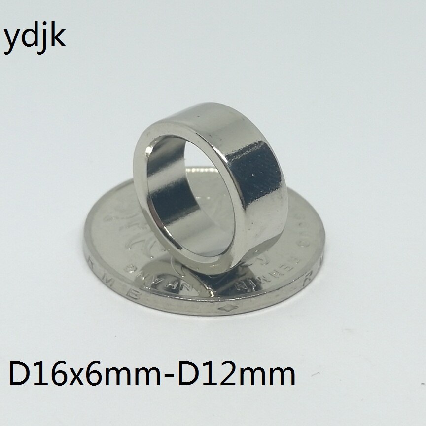 5/10/20/50pcs Round Neodymium Rare Earth Magnets With Hole - Strong Disc Magnets
