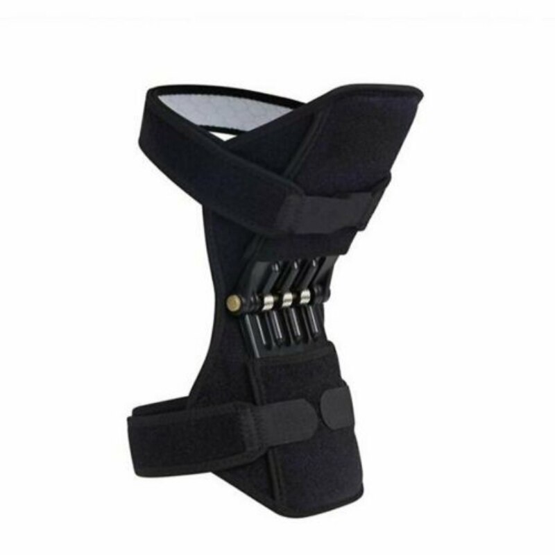 Knee Brace Support Leg Power Knee Stabilizer Pads Patella Booster Rebound Spring Knee Brace Support: 1pc with opp bag