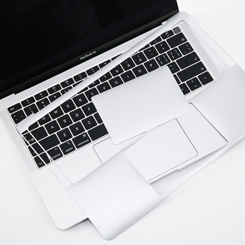 Original Texture Laptop Skin Protection Film For Macbook Air 13 13.6 15.3 M1 M2 Pro 14 16 Anti-Scratch Laptop Cover Sticker