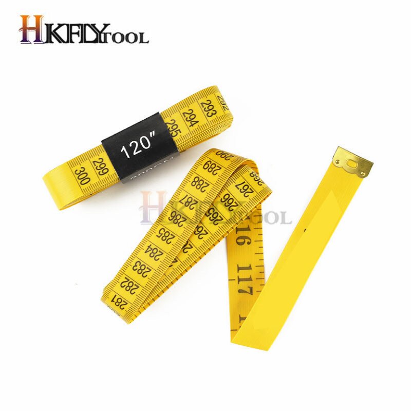 Clothing Tailoring Ruler Sewing Ruler Durable Soft 3 Meter 300 CM Sewing Tailor Tape Body Tape Measure Ruler Dressmaking