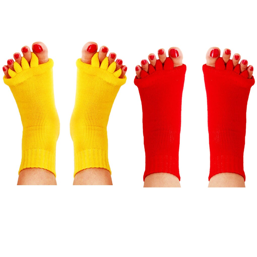 Chaussettes à cinq orteils pour Hallux Valgus, Correction de la Posture, élasticité, respirant, Correction des orteils, prévention des Infections croisées