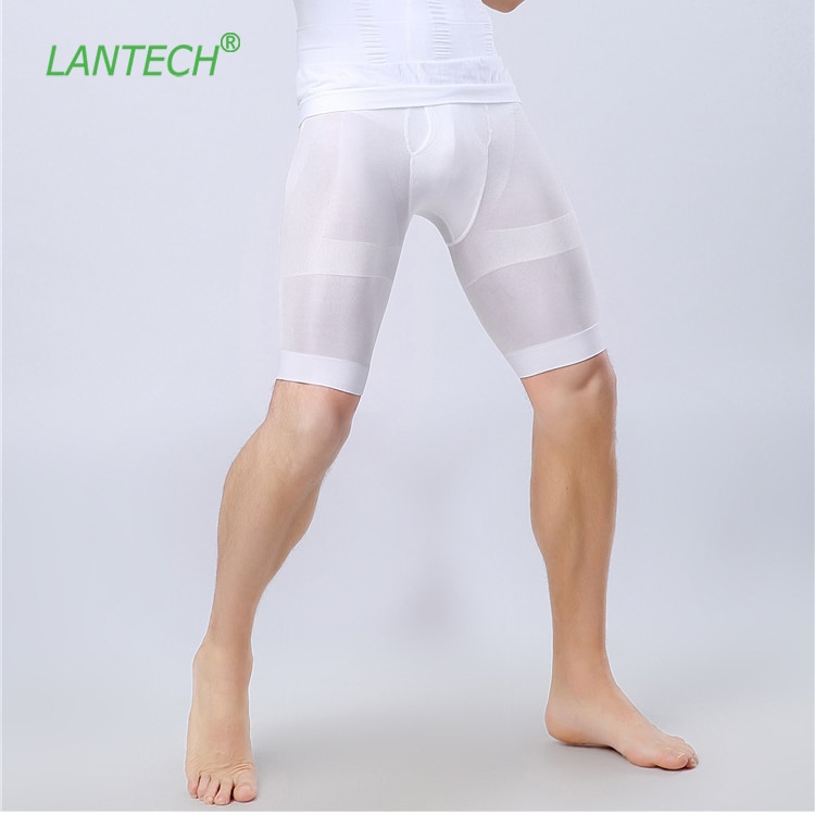 LANTECH Men Compression Tights Hips Push Up Sports Running Training Fitness Exercise Gym Sports Joggers Outdoor Shorts Trousers