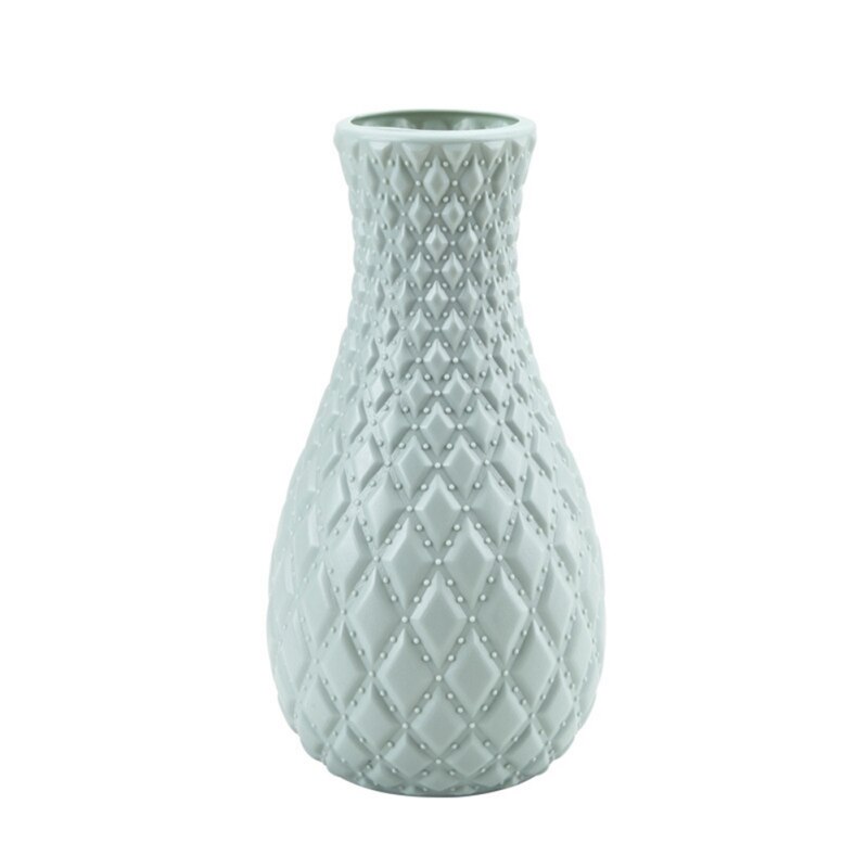 Plastic Vase Plastic vase Nordic Style Geometric Origami Flowers Vases Portable Unique Flower Arrangement Container Home Decor: 7D