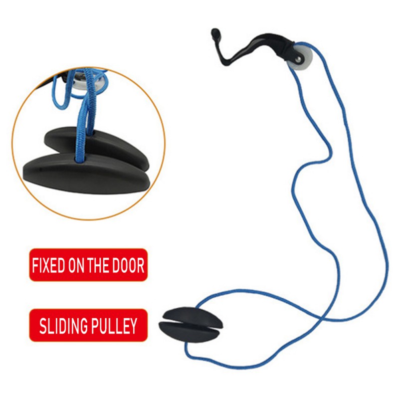 01 Pulley With Rope And Door Strap For Frozen Shoulder Exercise And Physical Therapy