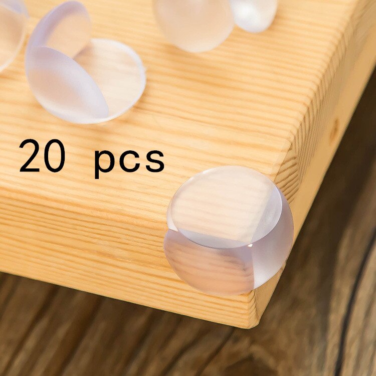 20Pcs Baby Caring Corner Guards Premium Protectors Meubels Bumpers Anti-Collision Hoek Ronde Veiligheid Guards Scherpe Rand Beschermen