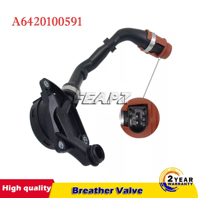 A6420101891 6420101891 Engine Oil Separator Breather Valve For Mercedes W164 X164 W251 W221 S320 Sprinter 906 V6 CDI OM642