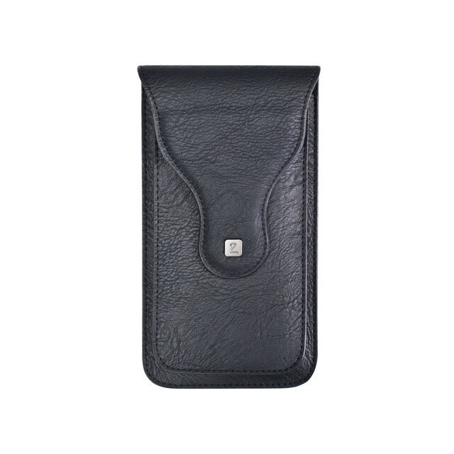 Universal- Leder Halfter Gürtel fallen praktisch Tasche Für iPhone 12 fallen Dual Tasche Männer Taille Tasche Geldbörse Für Alle sterben meisten praktisch Modelle: schwarz